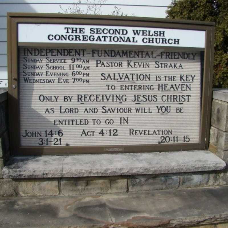 The Second Welsh Congregational Church - Wilkes-barre, Pennsylvania