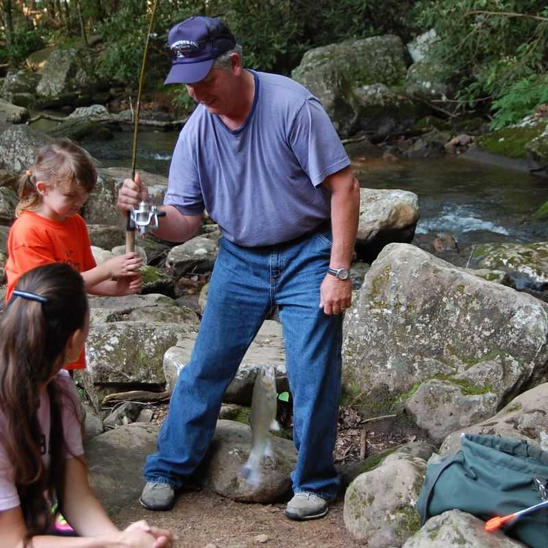 Brumley Gap Kids Fishing Outing May 2014