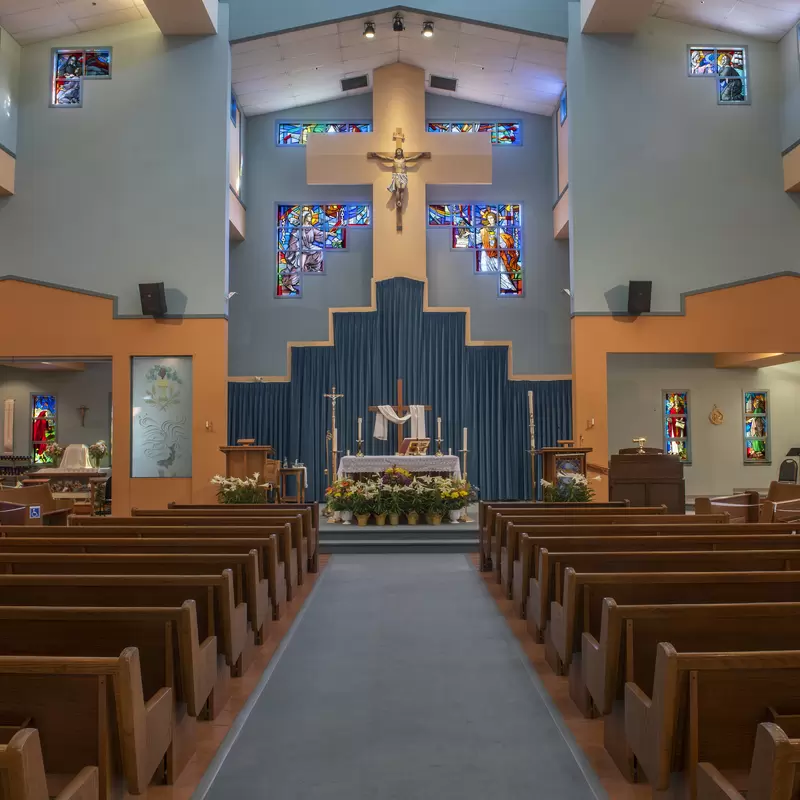 Christ The King Church interior