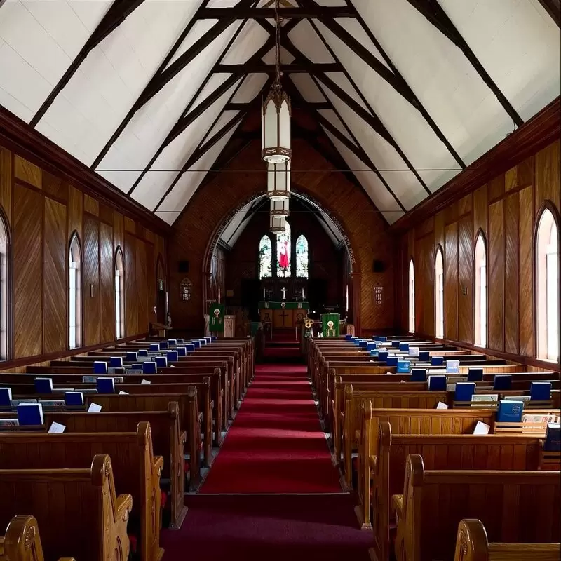 Christ Church Berwick interior - photo courtesy of Heritage Trust of Nova Scotia