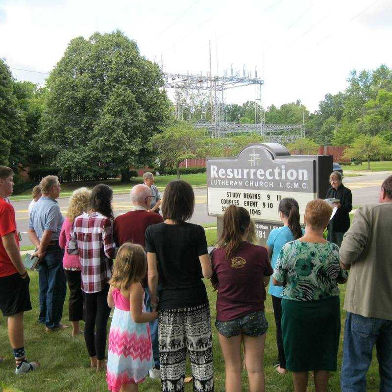 New sign dedication