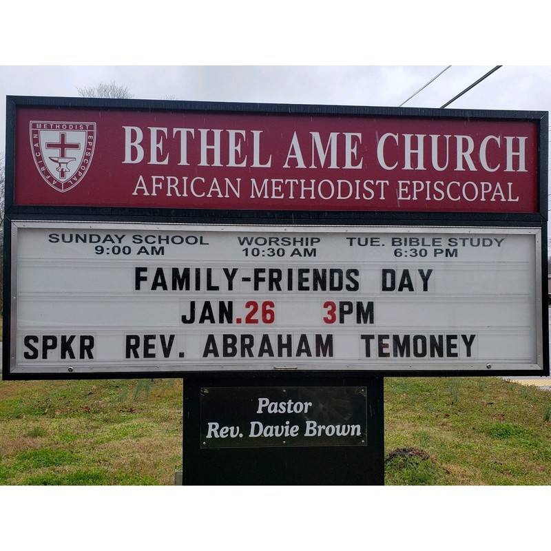 Bethel AME - Sumter, South Carolina