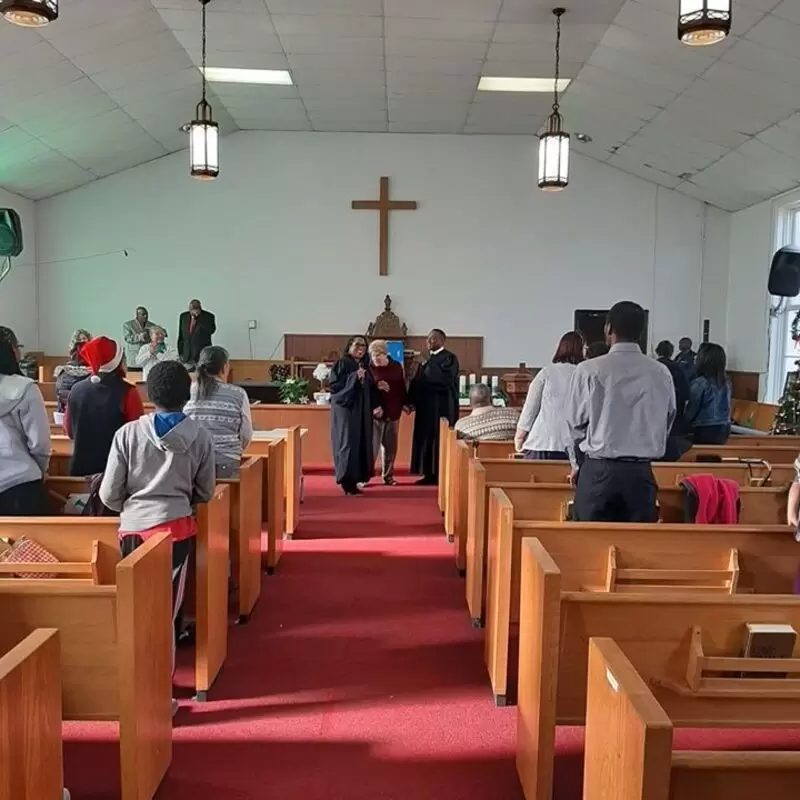 Sunday worship at Bethel AME Oxford