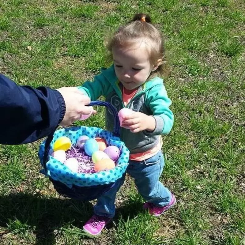 2017 Easter egg hunt