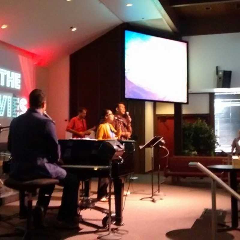 Sunday service at Eagle Rock Baptist Church