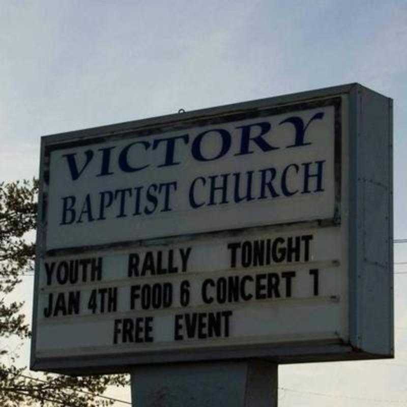 Victory Baptist Church sign