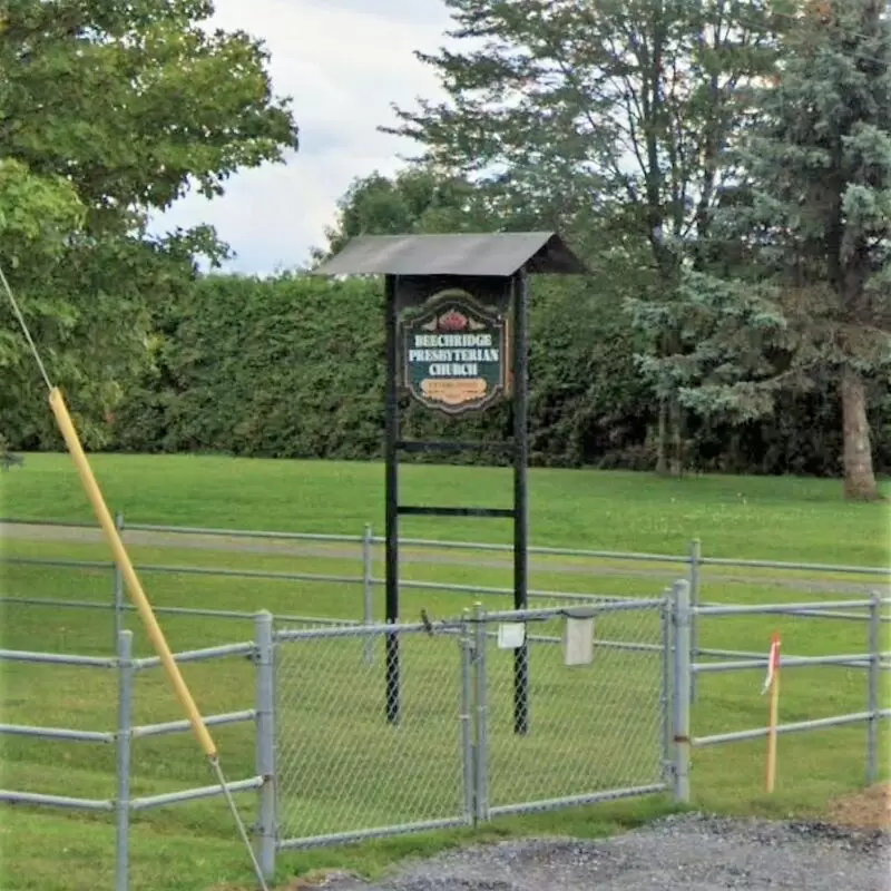 Beechridge Presbyterian Church sign