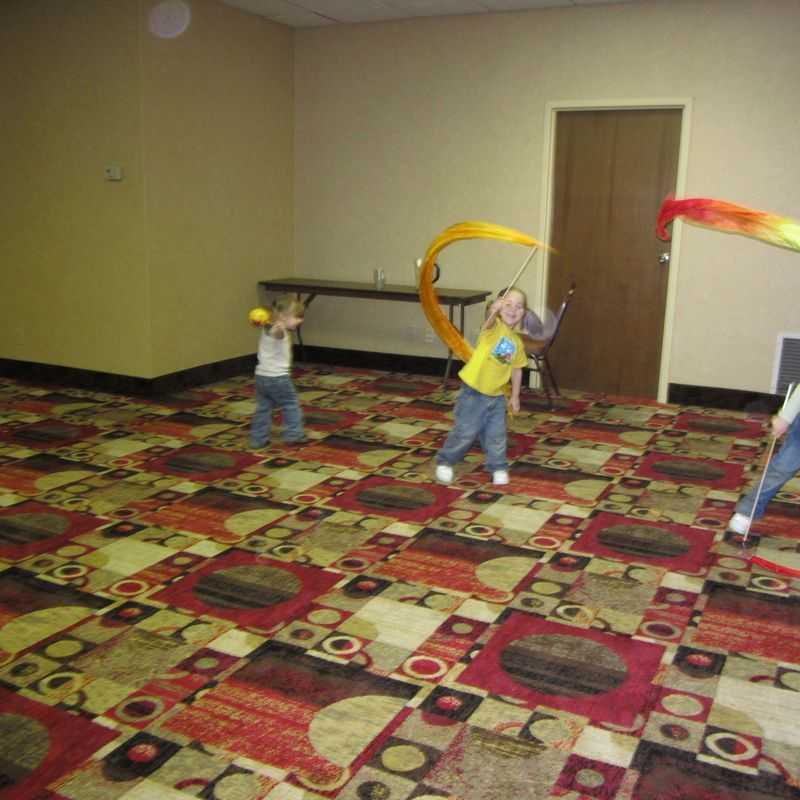 Children dancing before their king of Kings and the Lord of Lords