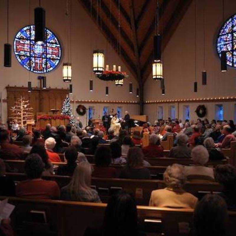 Evening service at Christmastime 2012