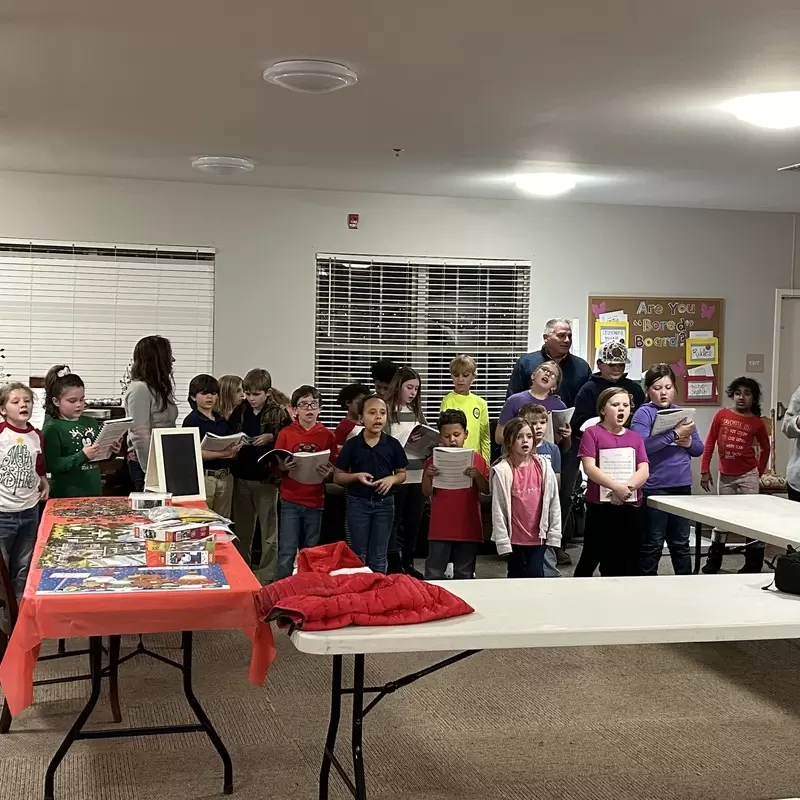 Christmas carols with the residents at Grenada Health & Rehab and Providence Assisted Living