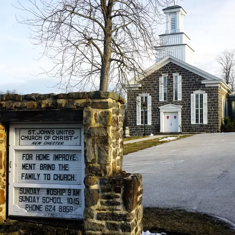 Saint John's at New Chester UCC New Oxford PA - photo courtesy of Joe Hainey