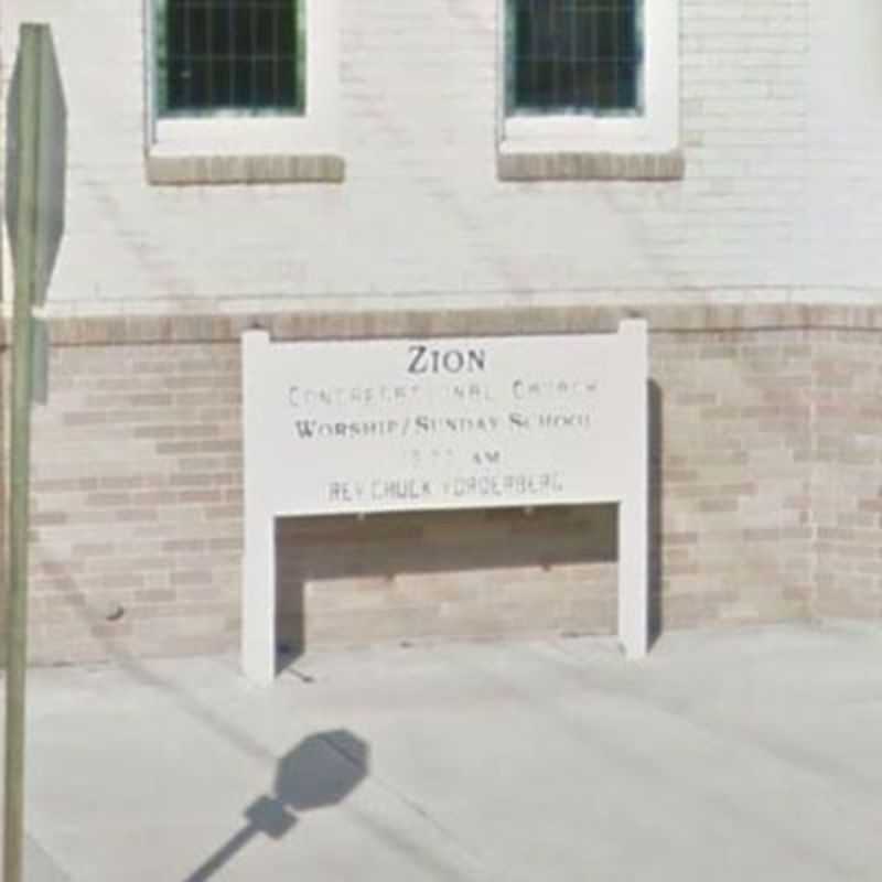 Zion Congregational Church sign