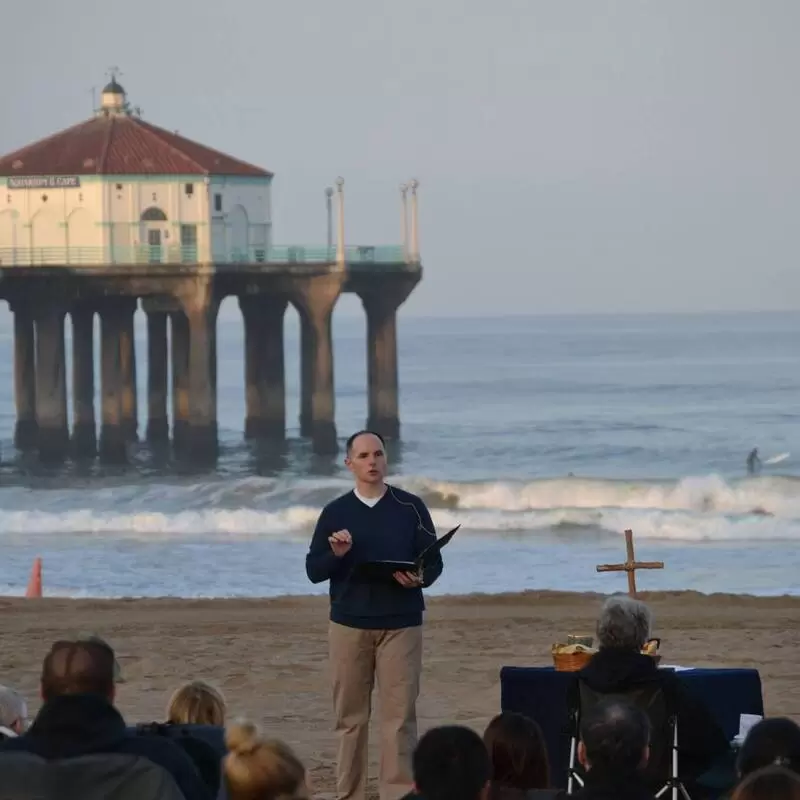 2014 Easter Sunrise Service on the Beach