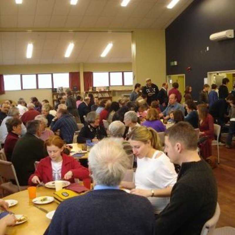 Inside Caversham Baptist Church