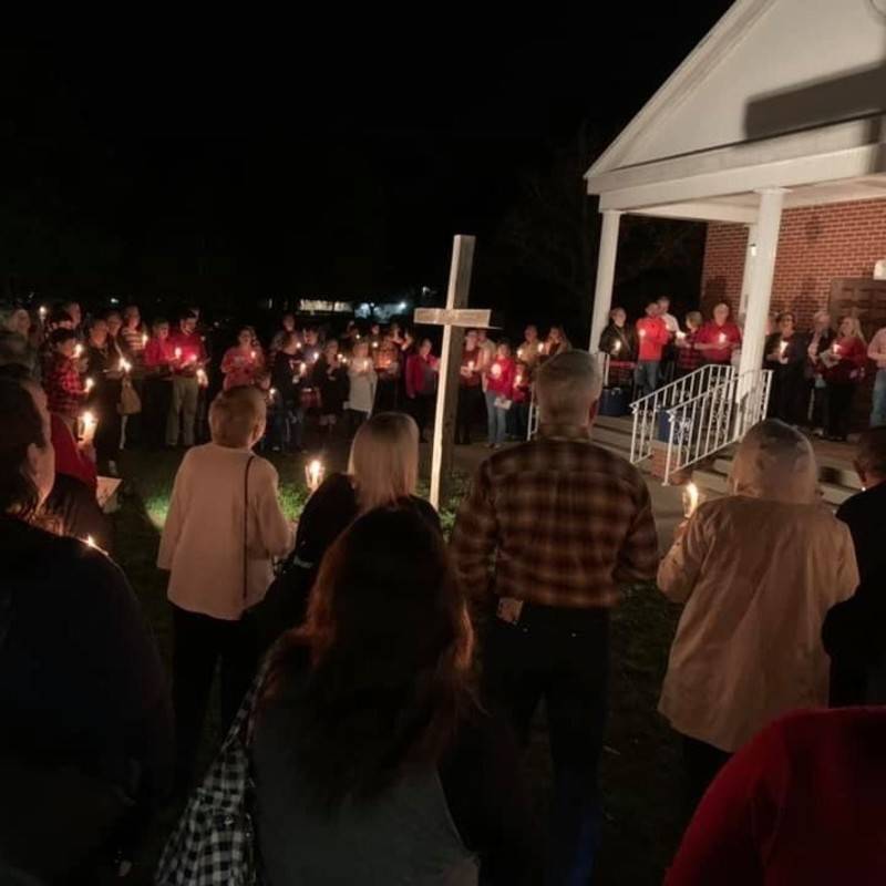 Christmas Eve candlelight service 2019