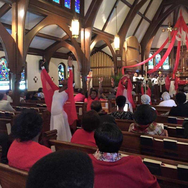 Praise Dance performed on Pentecost 2015