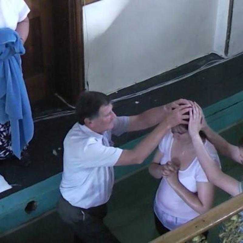 Katrina's baptism