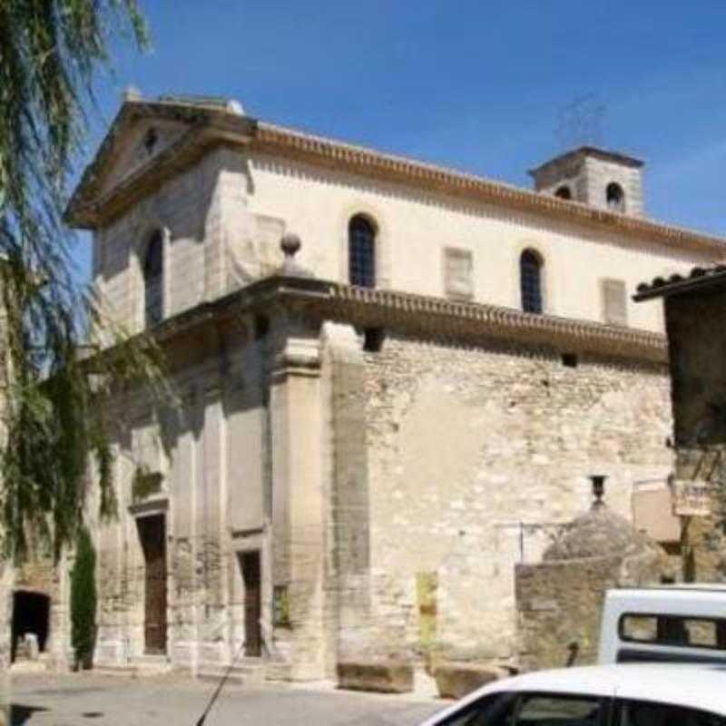 Eglise - Richerenches, Provence-Alpes-Cote d'Azur