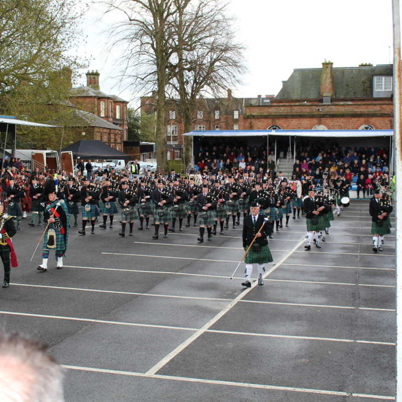 The 4th Royal Burgh of Dumfries Tattoo - 30th April 2016