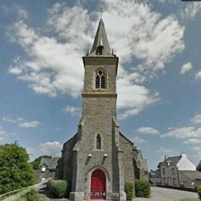 Eglise - Les Fougerets, Bretagne