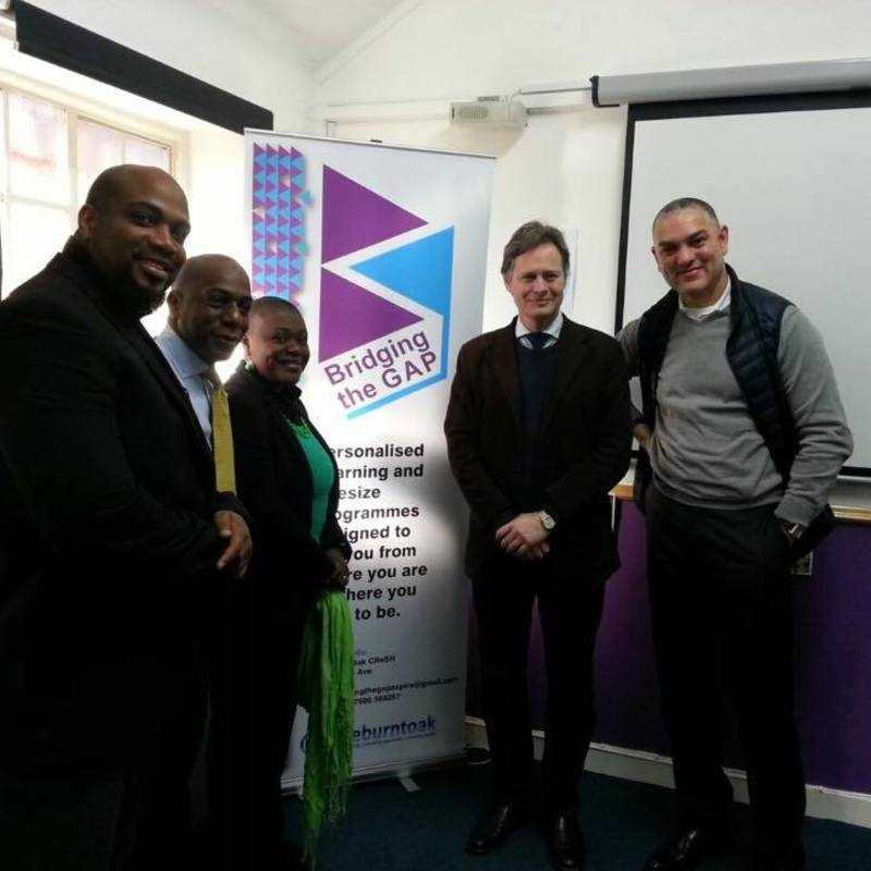 MP, Rt. Hon. Matthew Offord at the Love Burnt Oak resource centre