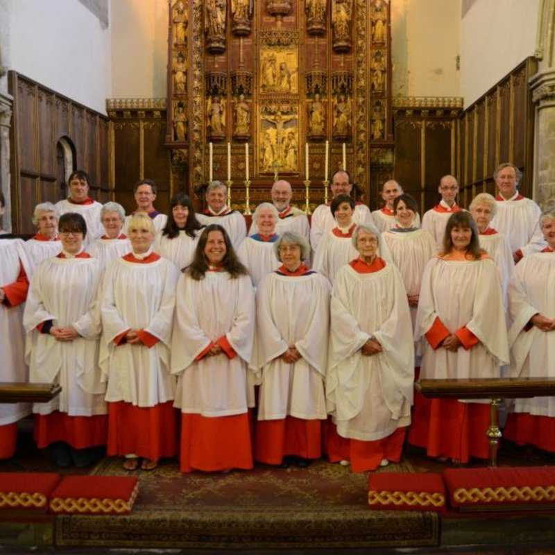 The Minster Choir after Festival Evensong July 2013