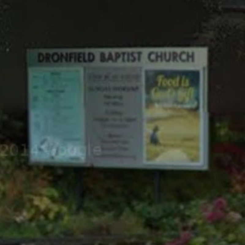 Dronfield Baptist Church sign