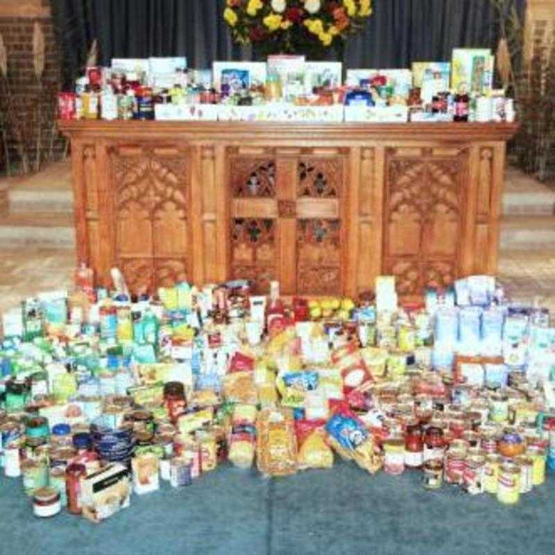 St Patrick's Church Harvest gifts