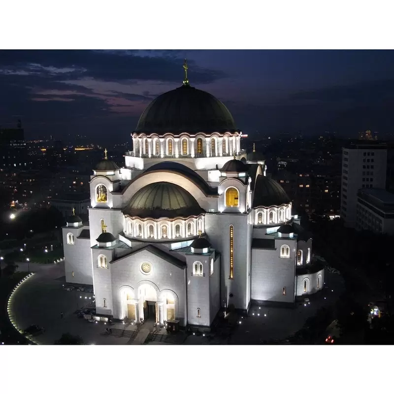 Saint Sava Temple - Beograd, Serbia, Balkan, Evropa