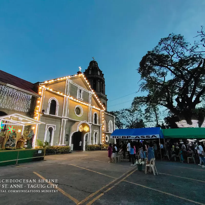 Minor Basilica and Archdiocesan Shrine and Parish of Saint Anne (Taguig Church) - Taguig City, Metro Manila