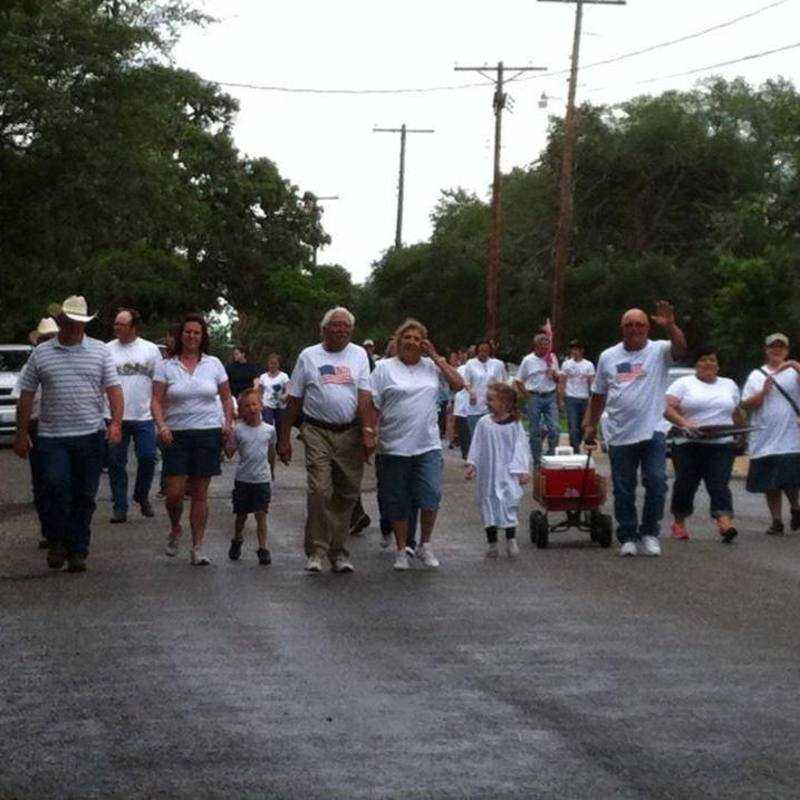 Prayer walk to the park