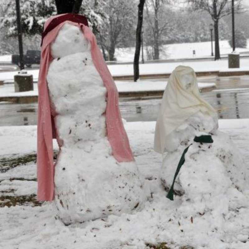 Biblical Snowmen