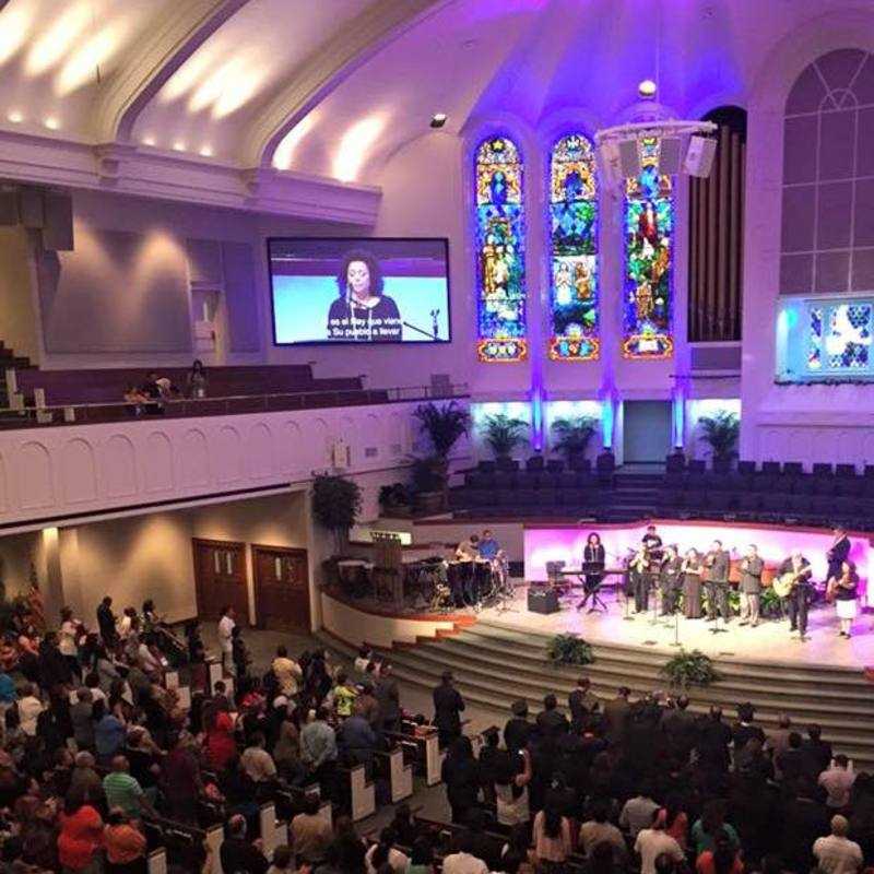 Hispanic Convencion at Hyde Park Baptist Church in Austin