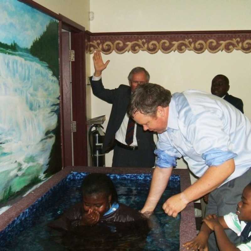 un baptême - a baptism