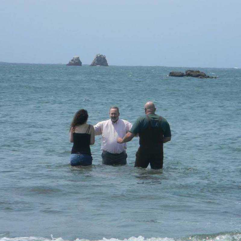 Baptism in the Ocean