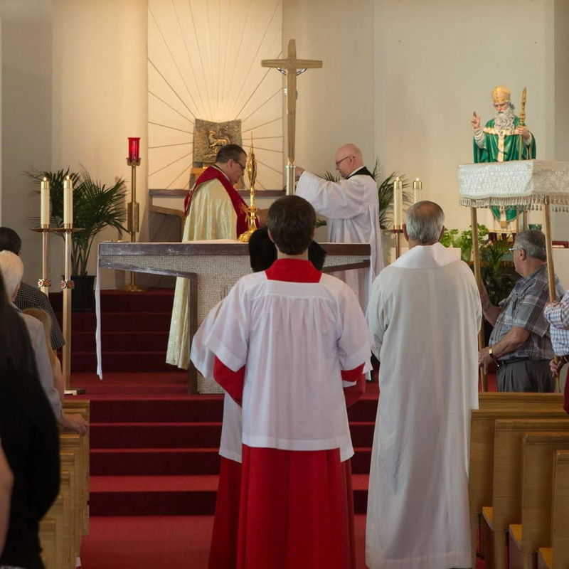 St. Patrick’s Parish celebrating The Solemnity of Corpus Christi June 7, 2015