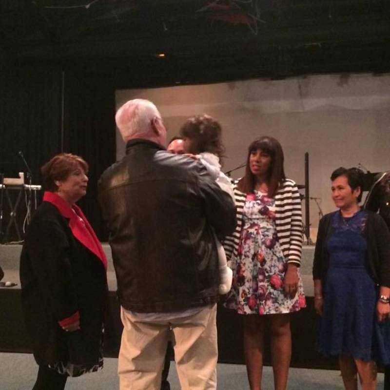 Freeway Church baby dedication