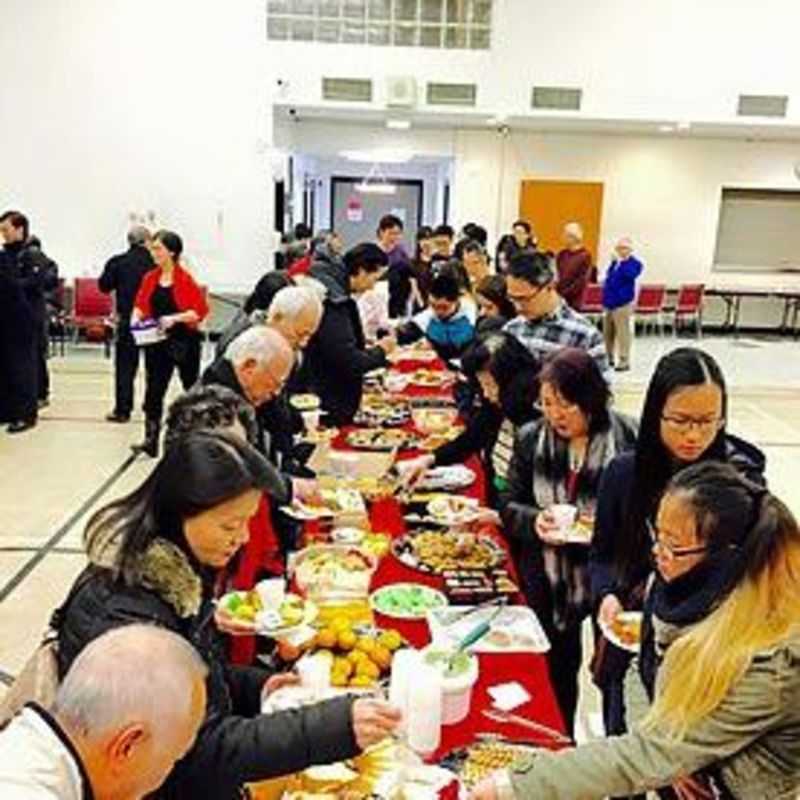 Christmas Tea Party after Mass