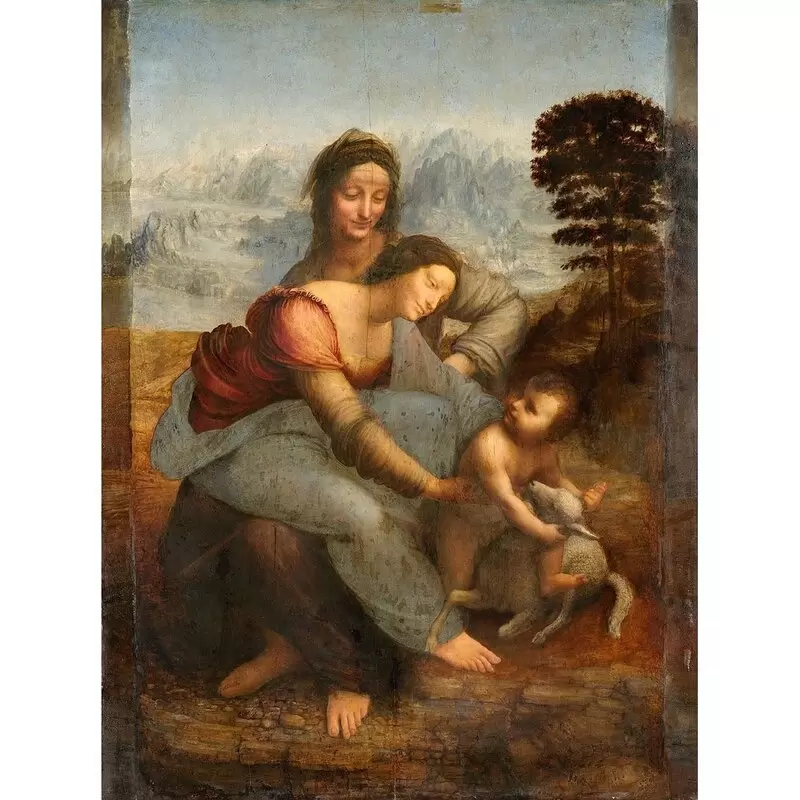 The Virgin and Child with Ste Anne