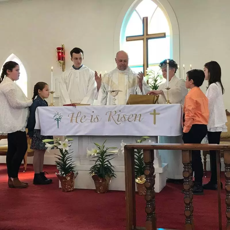 Easter Sunday Blessing for the youth at St. Stephen's