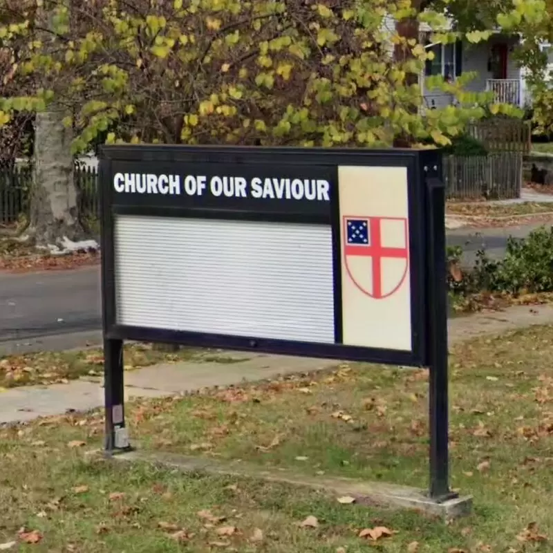 Church of Our Saviour church sign