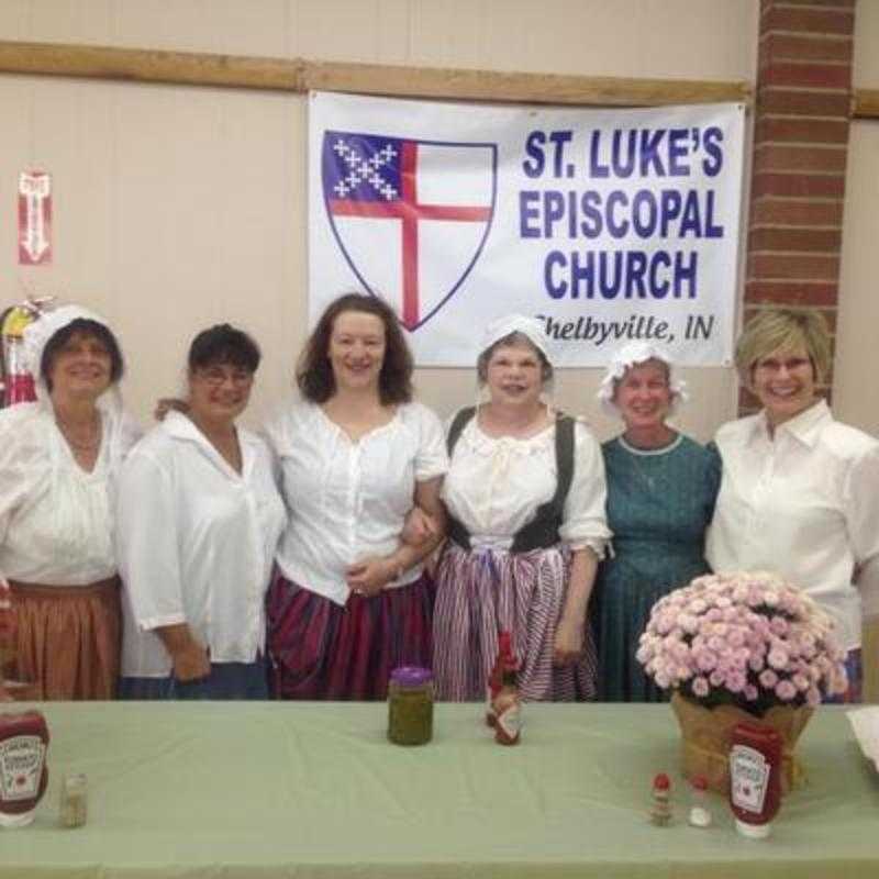 St. Luke's serving at the Shelby County Pioneer Fair