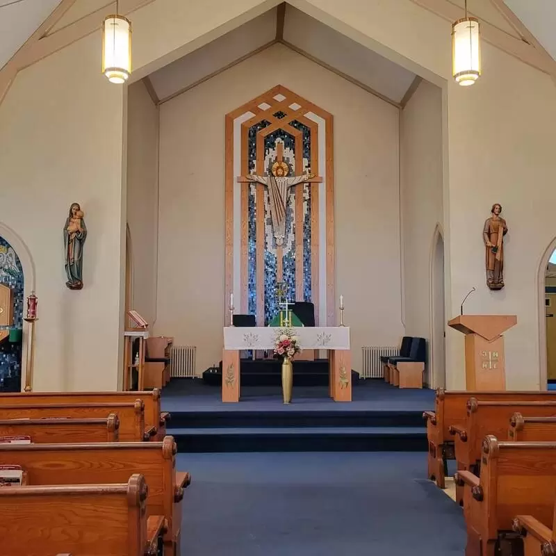 Holy Rosary Church sanctuary - photo courtesy of Cathedral Compass