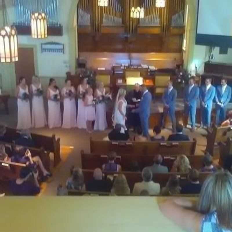 Wedding at People's Memorial United Church