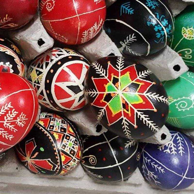 Celebrating Easter with Ukranian Pysanky