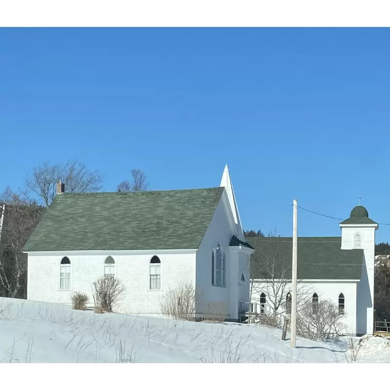 March 7, 2021, Marble Mountain, C.B., Saint Mathew's Presbyterian Church, later Saint Mathew's United Church - photo courtesy of Viola Doncaster