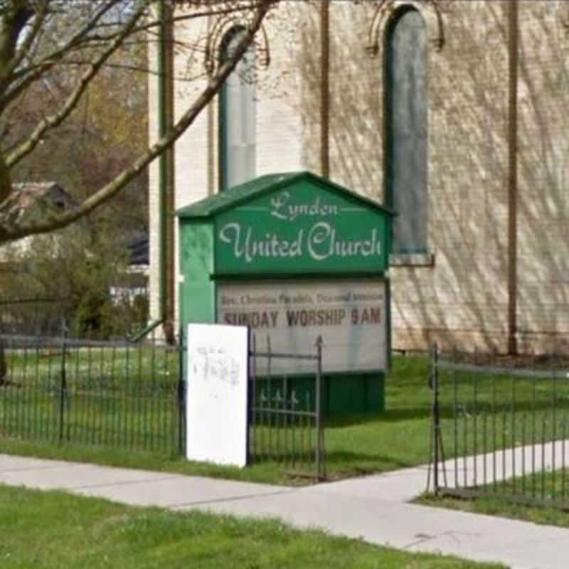 Lynden United Church sign