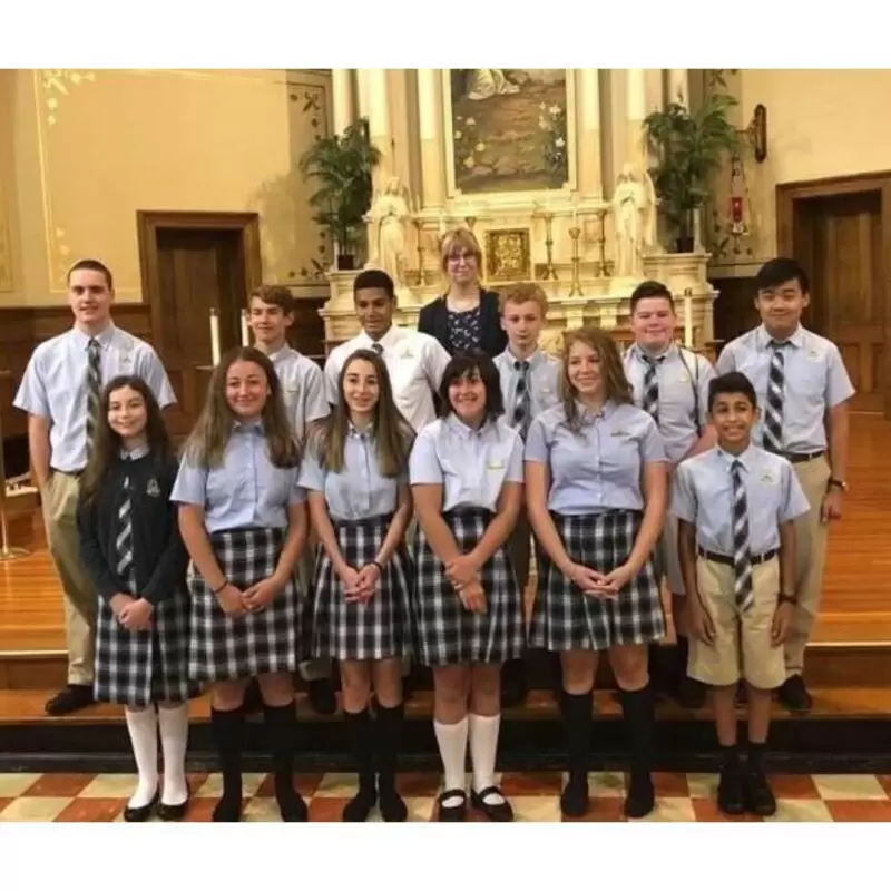 2020 Holy Family Academy graduates