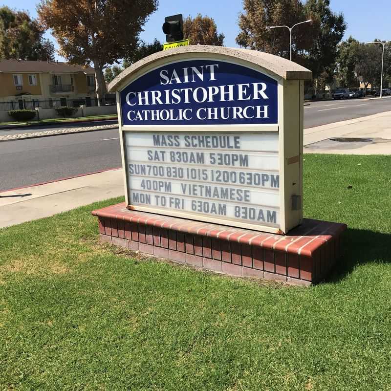 St. Christopher Catholic Church - West Covina, California