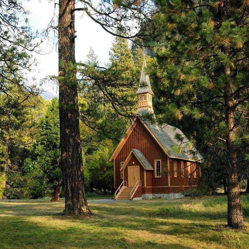 Our Lady of the Snows Yosemite Valley Chapel - Yosemite, California